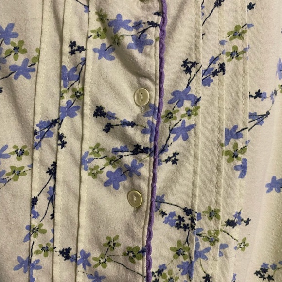 Simply Basic Floral Pajama Set - Picture 6 of 7